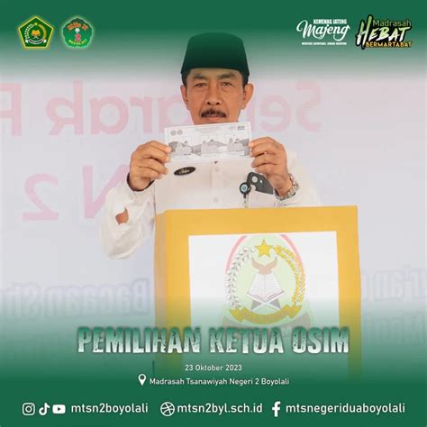 Pesta Rakyat Demokrasi Pemilihan Ketua Dan Wakil Ketua Osim