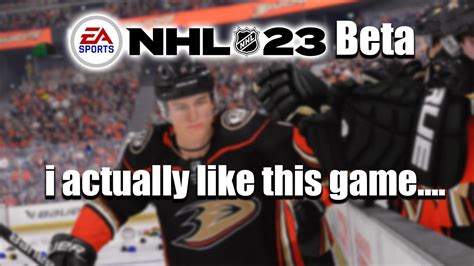 Nhl Technical Test Review I Actually Like The Game Youtube