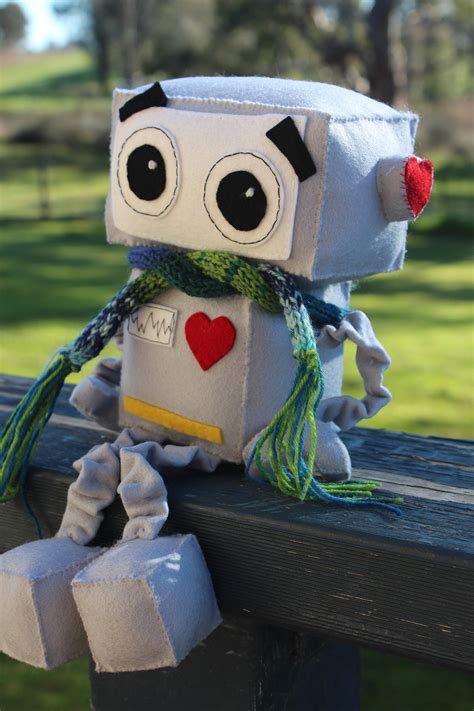 Robot Plushie Sewing PATTERN. Stuffed Toy Pattern. - Etsy