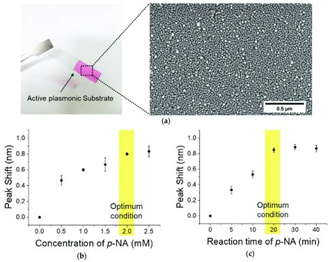 Optimum Conditions For Melamine Detection By P Na Based Localized