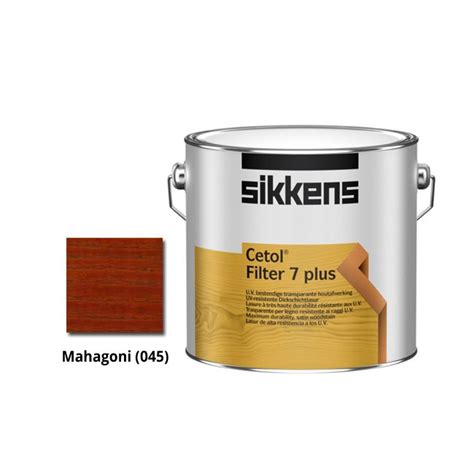 Sikkens Cetol Filter Plus Holzlasur Mahagoni Verschiedene Mengen