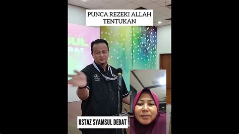 Ustaz Syamsul Debat Youtube