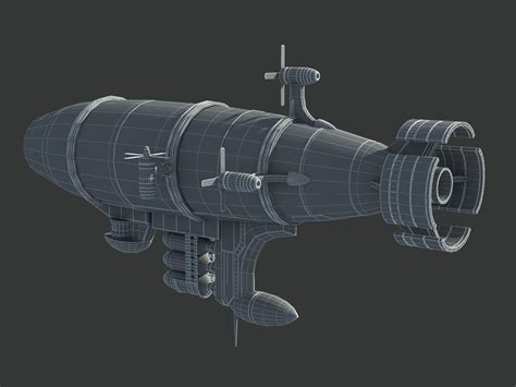 3d Model Red Alert Kirov Airship 1 Vr Ar Low Poly Cgtrader