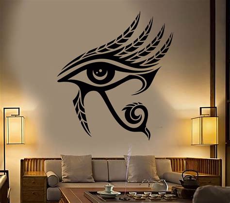 Vinyl Wall Decal Eye Of Horus Egypt Symbol Egyptian God Stickers