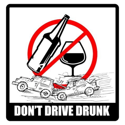 Premium Vector Dont Drive Drunk Sticker And Label Vector