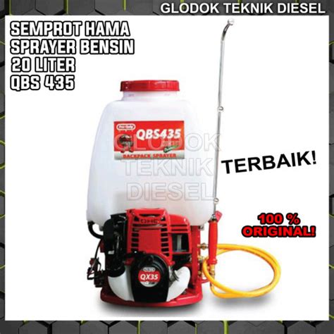 Jual Sprayer Alat Semprotan Hama Disinfektan Liter Tak Bensin Qbs