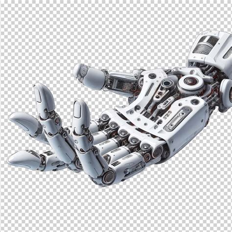 Premium PSD Futuristic Robot Hand Png