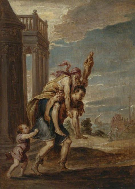 Aeneas Fleeing Troy Art UK Art Uk Courtauld Gallery Art