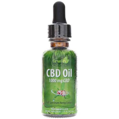 Cbd Oil 1000 Mg Irwin Naturals