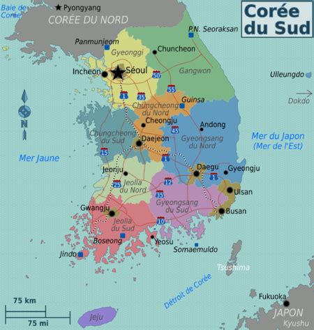 Cor E Du Sud Carte Touristique Archives Voyages Cartes