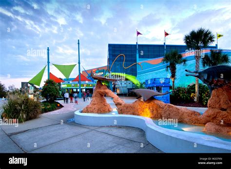 Myrtle Beach, Broadway At The Beach, Aquarium, South Carolina Stock ...