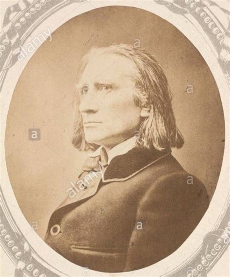 Franz Liszt 1811 1886 Photograph 1858 Romantic Composers Liszt