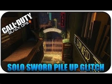 Black Ops 3 Zombie Glitches Shadows Of Evil Sword Pile Up Glitch After