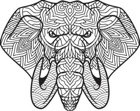 Elephant Mandala Vector Art Icons And Graphics For Free Download