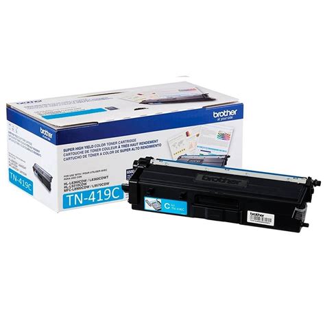 TONER BROTHER TN 419C CYAN MFC L8900CDW 9000PAG INSUCORP PE