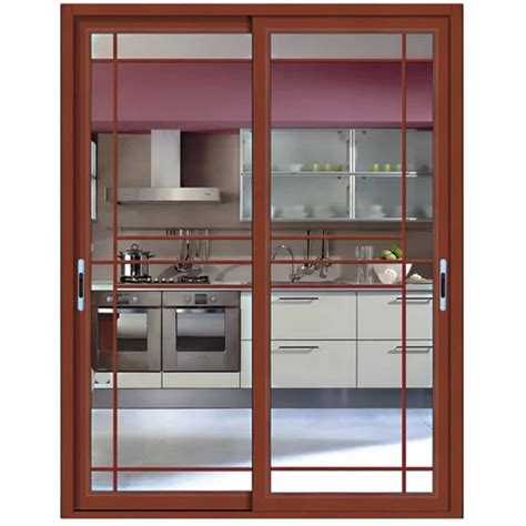 Polished Aluminium Kitchen Door, Thickness: 30mm ( Frame Thickness) at ...