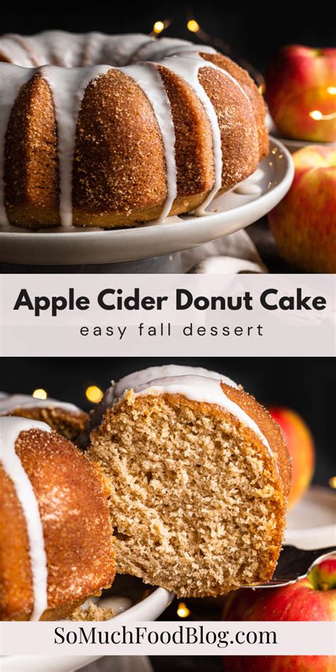 Apple Cider Donut Cake Recipe For Easy Baking