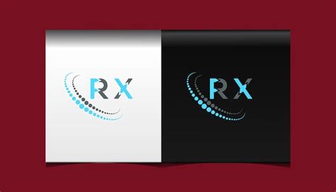 Plantilla De Icono De Vector De Diseño De Logotipo Moderno Inicial Rx