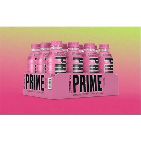 Prime Hydration Sports Beverage Strawberry Watermelon 169 Fl Oz