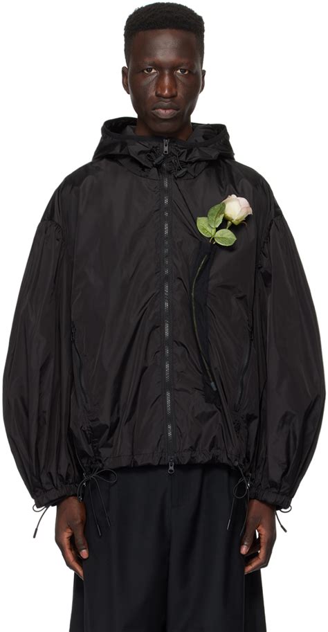 Black Puff Sleeve Jacket By Simone Rocha On Sale