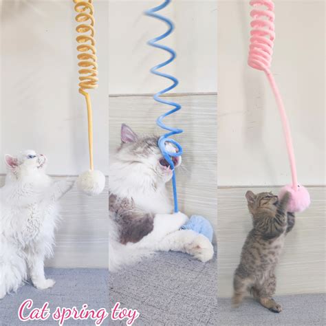 Cat Toys For Indoor Cats Attractive Relieve Boredom High Elasticity Rope Simulation Balls Shop