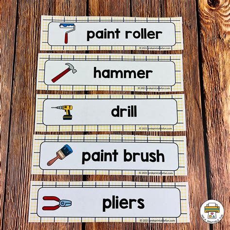 Construction And Building Preschool Activity Pack