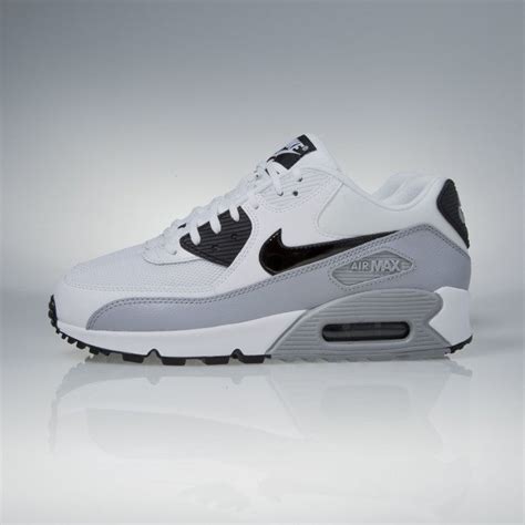 Sneakers Buty Nike Wmns Air Max 90 Essential White Black Wolf Grey 616730 111