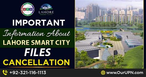 Important Information About Lahore Smart City Files Cancellation