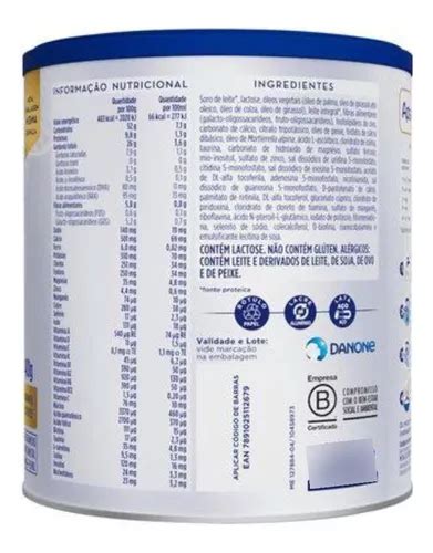 Aptamil Profutura 1 Fórmula Infantil Danone Lata 800g kit 5 Mebuscar