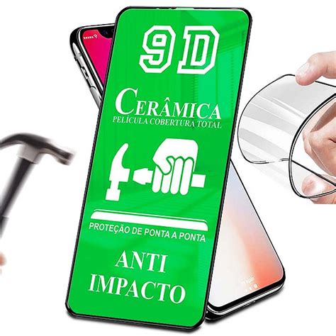 Película 9d Cerâmica Iphone 14 Pro Protetora Anti Impacto Queda