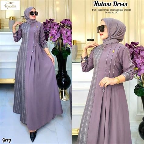 Jual Halwa Dress Original By Signadila Shopee Indonesia