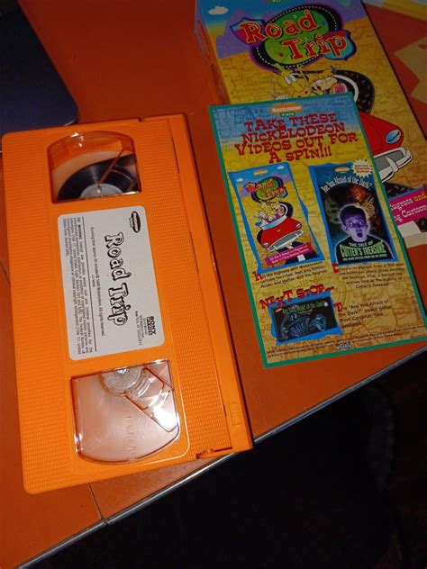 Nickelodeon Road Trip Vhs Movie Rugrats Ren Stimpy Rockos