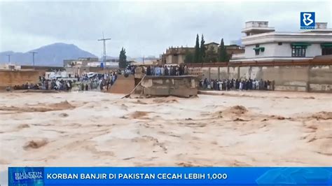 Korban Banjir Di Pakistan Cecah Lebih Youtube