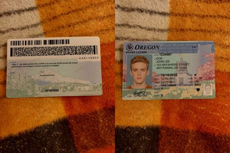 USA Oregon Driver License Online Generator Verif Tools