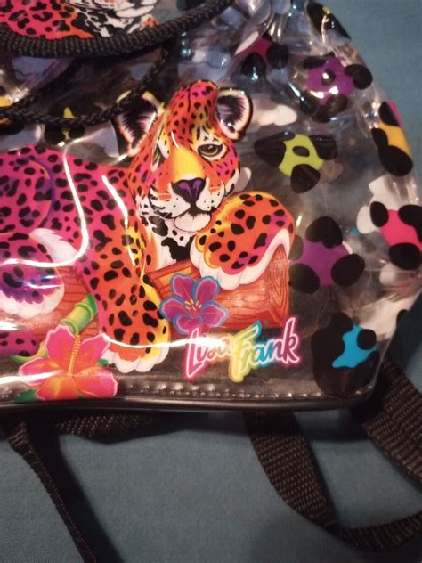 Vintage Rare Lisa Frank 1990s Rainbow Leopard Mini D Gem