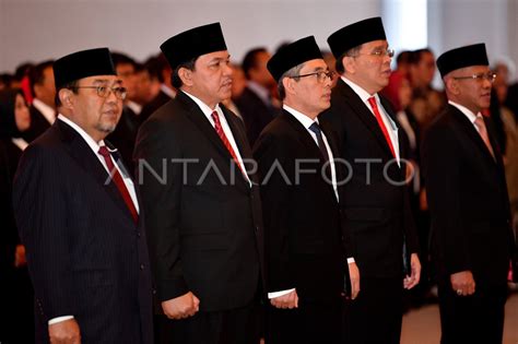 Sumpah Jabatan Anggota Bpk Antara Foto