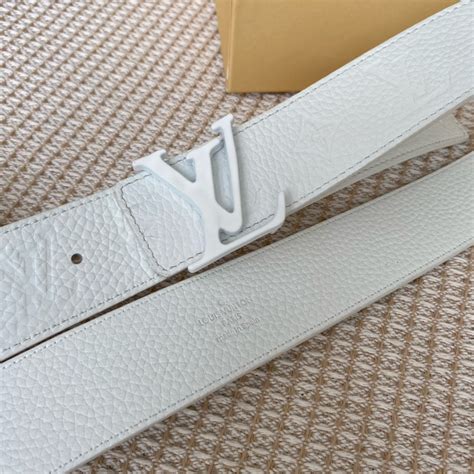 Louis Vuitton Iconic Reversible LV Belt White LV Women Belt - Vipfasbags