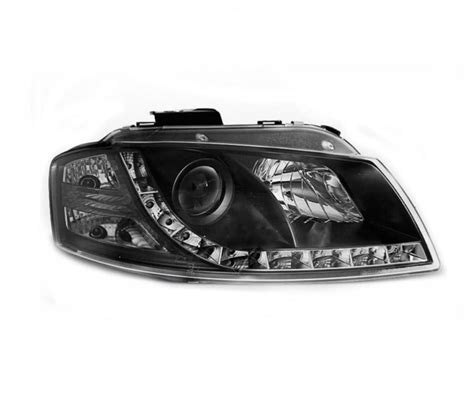 Devil Eyes Koplampen Audi A3 8P Zwart Onlinecarstyling