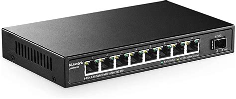 Mokerlink 8 Port 25g Ethernet Switch With 10g Sfp 8 X 25g Base T Ports Compatible With 10100