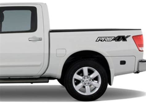 NISSAN Pro4X Off Road 2 Vinyl Decals TITAN FRONTIER ARMADA PATHFINDER