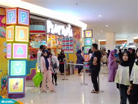 Libur Lebaran Usai Mall Di Samarinda Padat Pengunjung