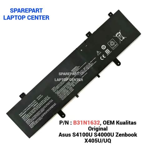 Jual Baterai Asus Vivobook 14 X405UQ X405U X405UA X405UR B31N1632