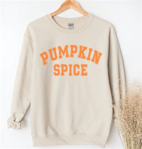 Pumpkin Spice Sweatshirt Cute Fall Sweatshirt Pumpkin Spice Etsy