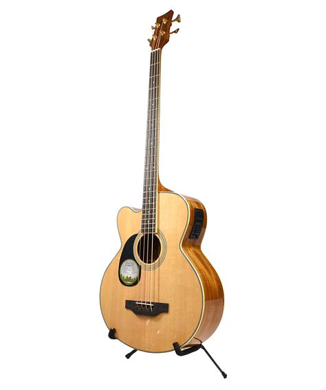 Beaver Creek BCB05LCE Left-Handed Acoustic/Electric Bass Guitar - Central Music