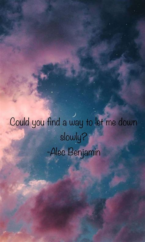 Alec Benjamin Let Me Down Slowly Wallpapers Wallpaper Cave