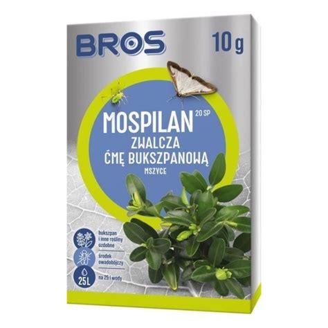 Mospilan 20 SP na na ćmę bukszpanową mszyce Bros 10 g BROS Sklep