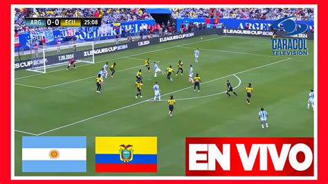 Argentina Vs Ecuador En Vivo Donde Ver Argentina Vs Ecuador Cuartos De Final Copa America Youtube