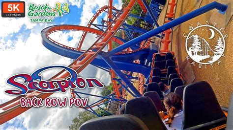 Scorpion Back Row On Ride Pov K Fps Classic Looping Schwarzkopf