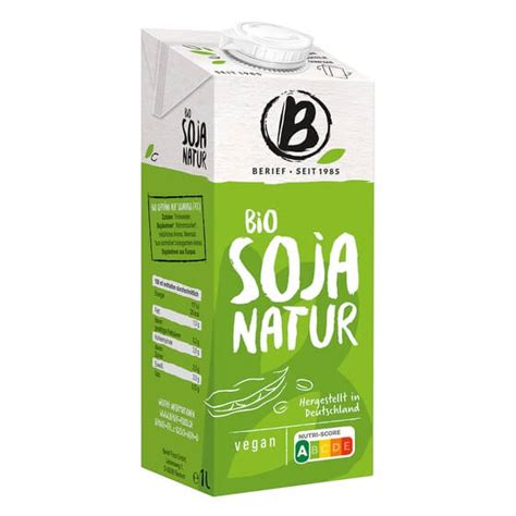 Bio Soja Drink Natur 1l Berief Stroetmann24 B2B Großverbraucher