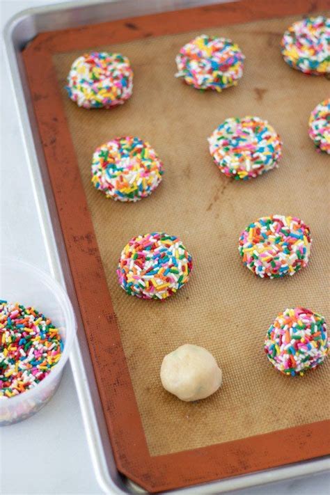 Rainbow Sprinkle Cookies Recipe Soft Sugar Cookies Sprinkle Cookies Ingredients For Sugar